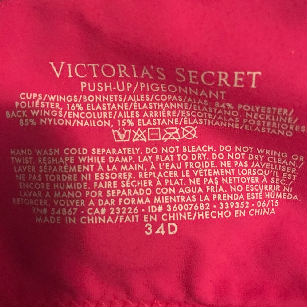 Victoria secret bras size 34D two bras! - Picture 8 of 16